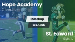 Matchup: Hope Academy vs. St. Edward  2017