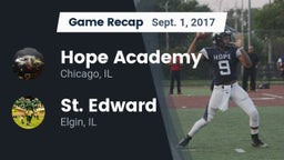 Recap: Hope Academy  vs. St. Edward  2017