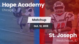 Matchup: Hope Academy vs. St. Joseph  2018