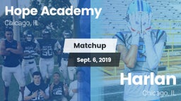 Matchup: Hope Academy vs. Harlan  2019