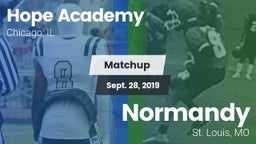 Matchup: Hope Academy vs. Normandy  2019