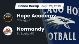 Recap: Hope Academy  vs. Normandy  2019