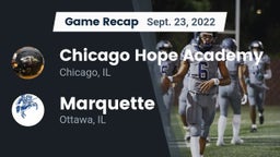 Recap: Chicago Hope Academy  vs. Marquette  2022