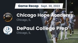 Recap: Chicago Hope Academy  vs. DePaul College Prep  2022