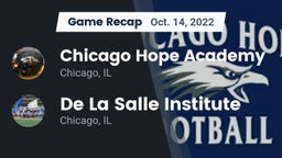 Recap: Chicago Hope Academy  vs. De La Salle Institute 2022