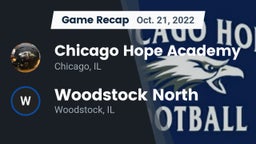 Recap: Chicago Hope Academy  vs. Woodstock North  2022