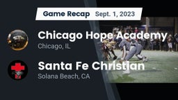 Recap: Chicago Hope Academy  vs. Santa Fe Christian  2023