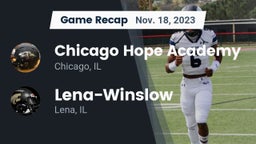 Recap: Chicago Hope Academy  vs. Lena-Winslow  2023
