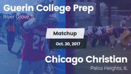 Matchup: Guerin College Prep vs. Chicago Christian  2017