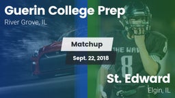 Matchup: Guerin College Prep vs. St. Edward  2018