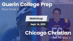 Matchup: Guerin College Prep vs. Chicago Christian  2019