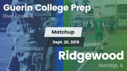 Matchup: Guerin College Prep vs. Ridgewood  2019