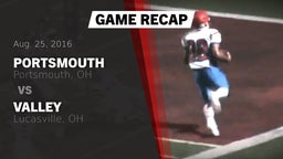 Recap: Portsmouth  vs. Valley  2016