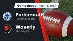 Recap: Portsmouth  vs. Waverly  2017
