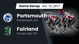 Recap: Portsmouth  vs. Fairland  2017