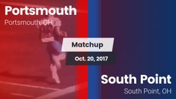 Matchup: Portsmouth vs. South Point  2017