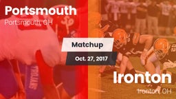 Matchup: Portsmouth vs. Ironton  2017