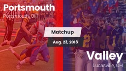 Matchup: Portsmouth vs. Valley  2018