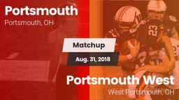 Matchup: Portsmouth vs. Portsmouth West  2018