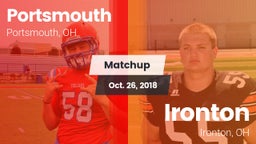 Matchup: Portsmouth vs. Ironton  2018