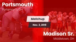 Matchup: Portsmouth vs. Madison Sr.  2018