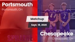 Matchup: Portsmouth vs. Chesapeake  2020