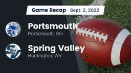 Recap: Portsmouth  vs. Spring Valley  2022