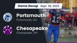 Recap: Portsmouth  vs. Chesapeake  2022