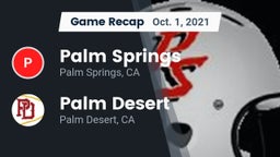 Recap: Palm Springs  vs. Palm Desert  2021