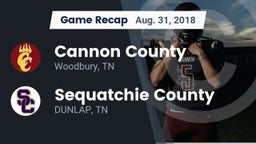 Recap: Cannon County  vs. Sequatchie County  2018