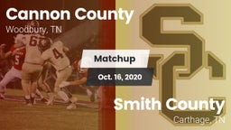 Matchup: Cannon County vs. Smith County  2020