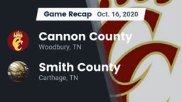 Recap: Cannon County  vs. Smith County  2020
