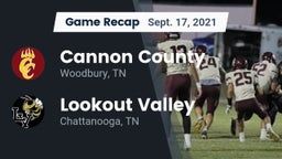 Recap: Cannon County  vs. Lookout Valley  2021