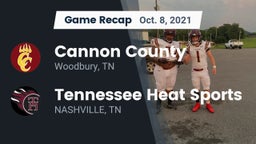 Recap: Cannon County  vs. Tennessee Heat Sports 2021