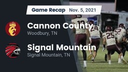 Recap: Cannon County  vs. Signal Mountain  2021