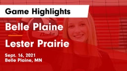 Belle Plaine  vs Lester Prairie  Game Highlights - Sept. 16, 2021