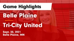 Belle Plaine  vs Tri-City United  Game Highlights - Sept. 30, 2021