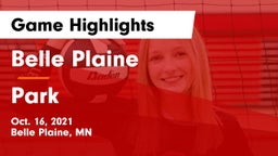 Belle Plaine  vs Park  Game Highlights - Oct. 16, 2021