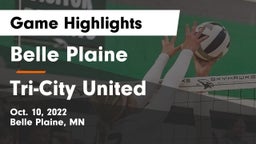 Belle Plaine  vs Tri-City United  Game Highlights - Oct. 10, 2022