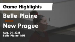 Belle Plaine  vs New Prague  Game Highlights - Aug. 24, 2023