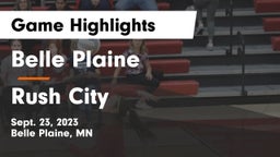 Belle Plaine  vs Rush City  Game Highlights - Sept. 23, 2023