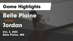 Belle Plaine  vs Jordan  Game Highlights - Oct. 3, 2023