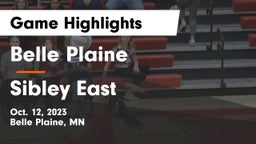 Belle Plaine  vs Sibley East  Game Highlights - Oct. 12, 2023