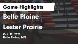 Belle Plaine  vs Lester Prairie  Game Highlights - Oct. 17, 2023
