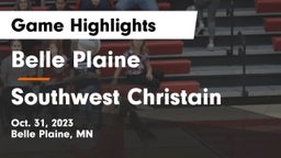 Belle Plaine  vs Southwest Christain Game Highlights - Oct. 31, 2023