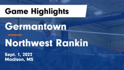 Germantown  vs Northwest Rankin  Game Highlights - Sept. 1, 2022