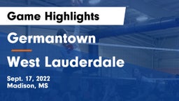 Germantown  vs West Lauderdale  Game Highlights - Sept. 17, 2022