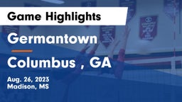 Germantown  vs Columbus  , GA Game Highlights - Aug. 26, 2023
