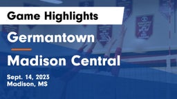 Germantown  vs Madison Central  Game Highlights - Sept. 14, 2023