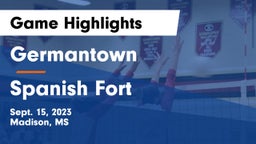 Germantown  vs Spanish Fort  Game Highlights - Sept. 15, 2023